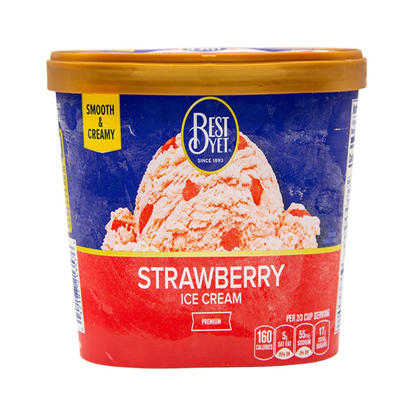 Best Yet Strawberry Ice Cream