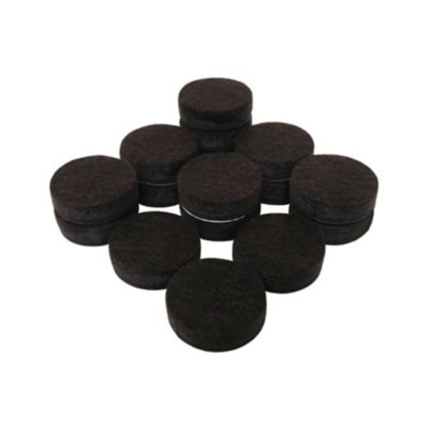 SuperSliders Gorilla Glue Self-Adhesive Felt Pad, Brown, 1 in., 16 pc.