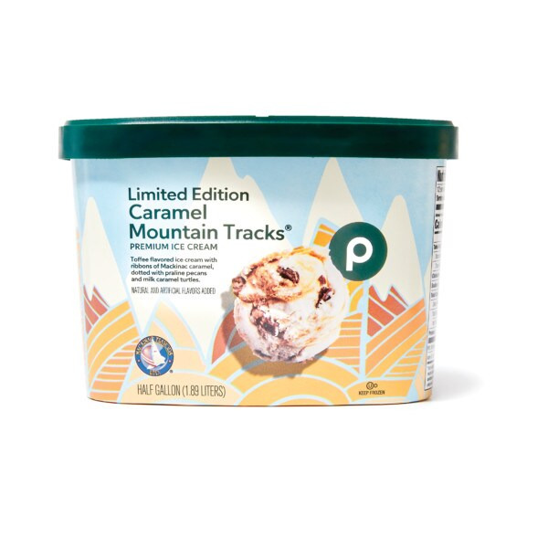 Publix Ice Cream, Caramel Mountain Tracks Same-Day Delivery or