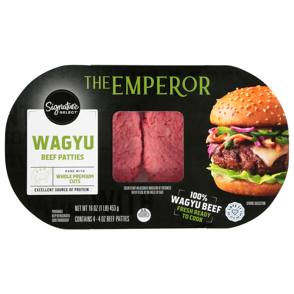Signature SELECT Beef Patties, Wagyu