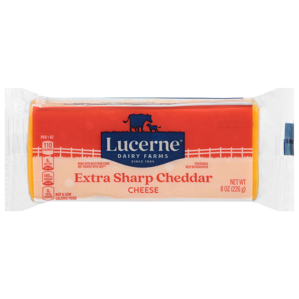 Lucerne Cheese, Extra Sharp Cheddar