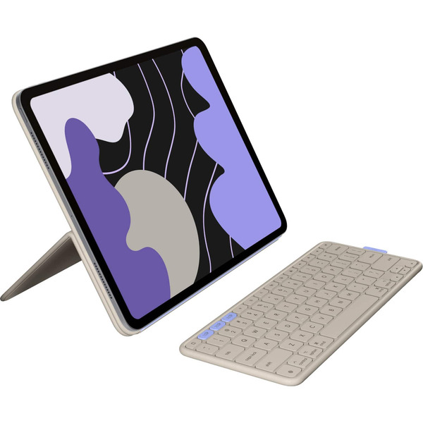 Logitech Flip Folio Keyboard Case for 13" iPad Pro - Sand