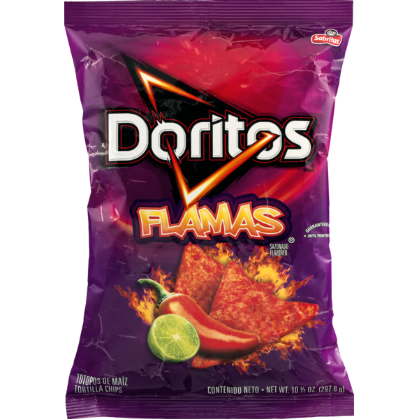 reduced fat doritos flamas