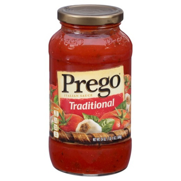 Prego - Traditional Italian Sauce - 12/24 oz Jar