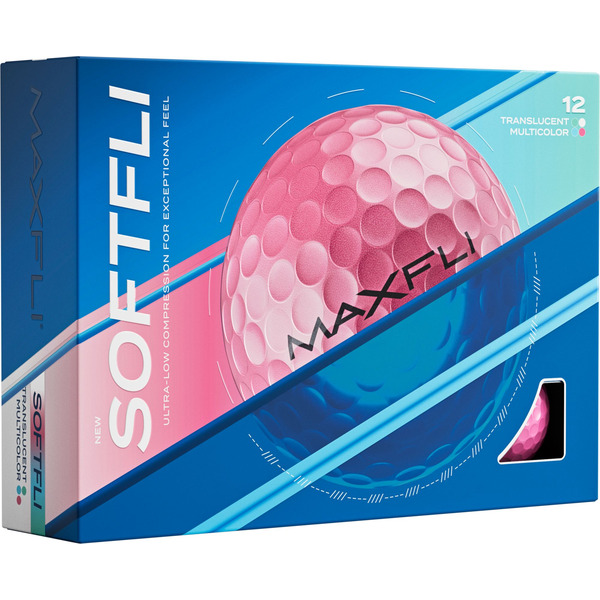 Maxfli Women's SoftFli Golf Balls, Multi