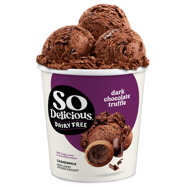 So Delicious Cashew Milk Frozen Dessert, Dark Chocolate Truffle