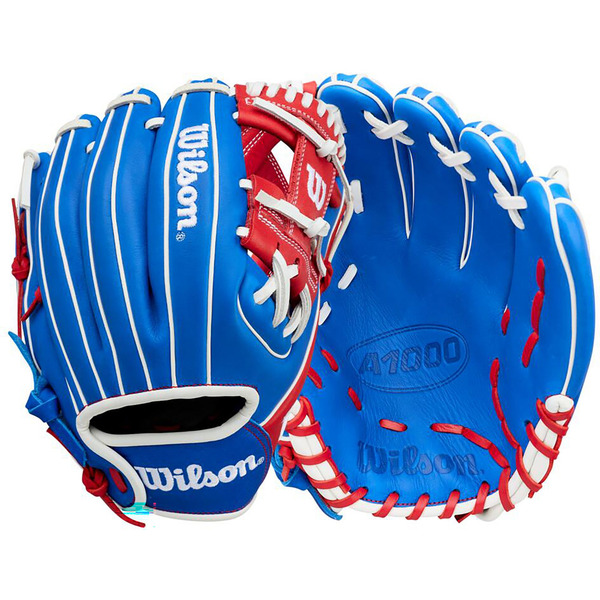 Wilson 11.5" DP15 Pedroia Fit A2000 Series Glove 2025, Right Hand Throw - Royal/Red/White