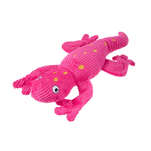 Joyhound Biteshield Plush Lizard Squeaky Dog Toy - Pink