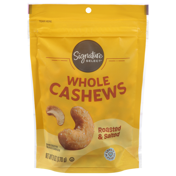 Signature SELECT Whole Roasted & Salted Cashews