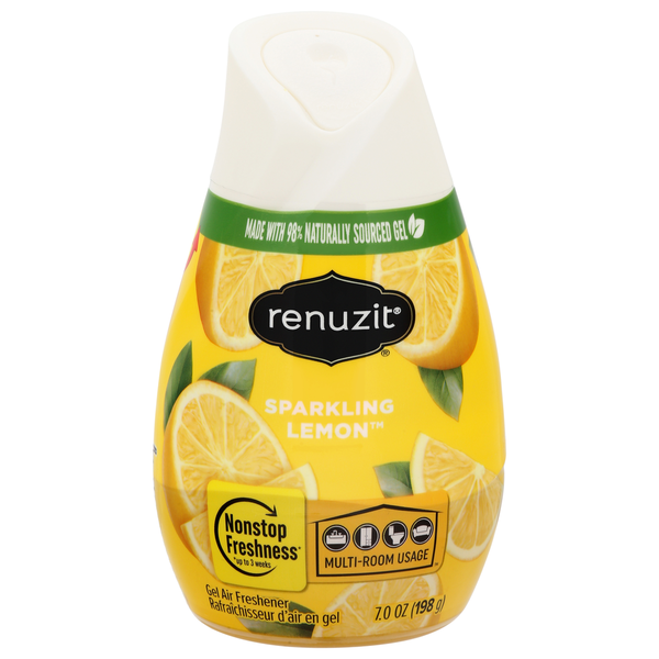 Renuzit Sparkling Lemon Gel Air Freshener Same-Day Delivery or