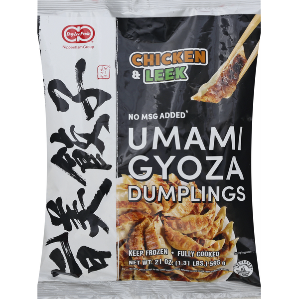 Day-Lee Pride Dumplings, Umami Gyoza, Chicken & Leek
