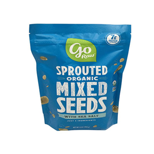 Go Raw Mixed Seeds with Sea Salt, Organic, Sprouted