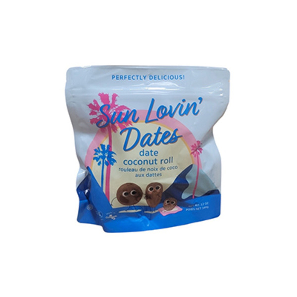 Sun Lovin’ Dates Coconut Roll