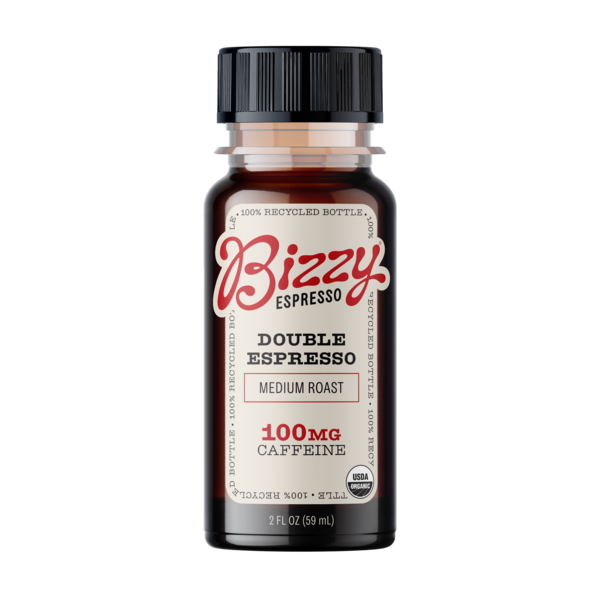 Bizzy Double Espresso Shots, Organic Medium Roast Same-Day