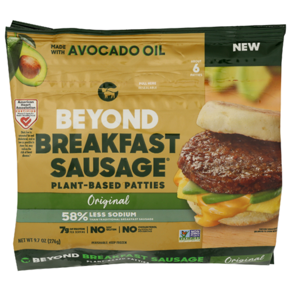 Beyond Meat Original Breakfast Sausage Plant-Based Patties