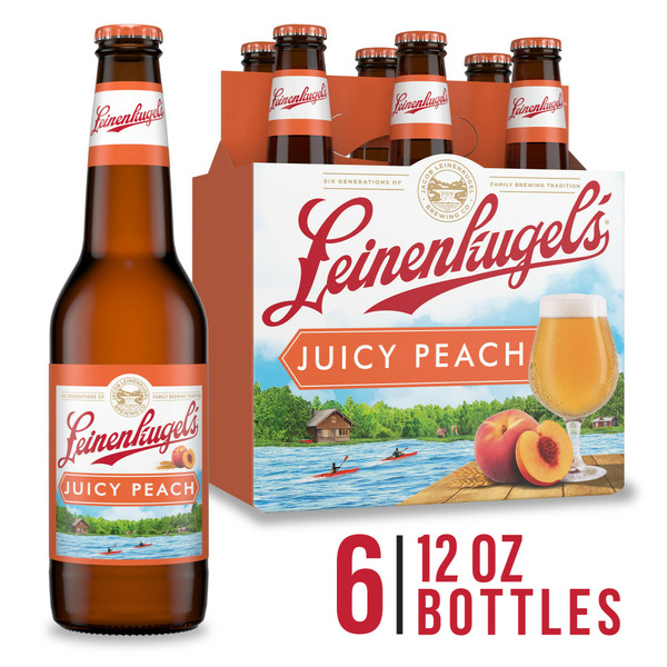Leinenkugel's Juicy Peach Craft Beer Same-Day Delivery or Pickup