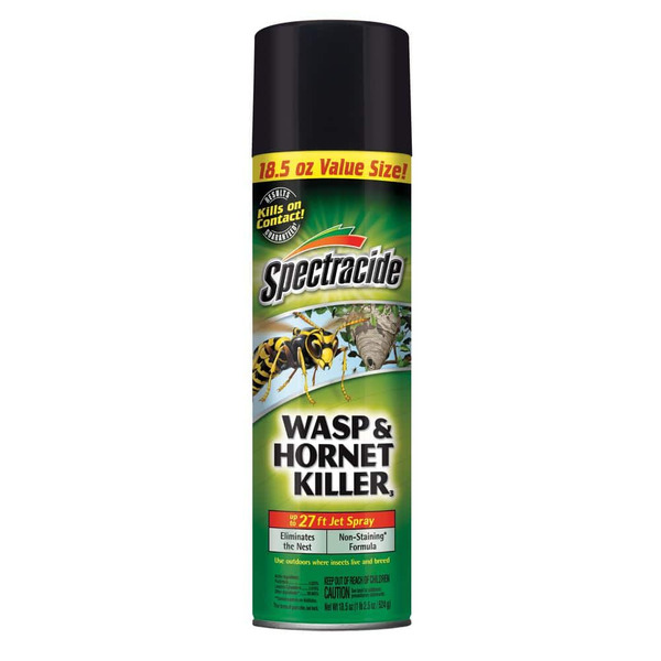 Spectracide 18.5 Oz. Wasp And Hornet Killer Aerosol Spray (insect Killer)