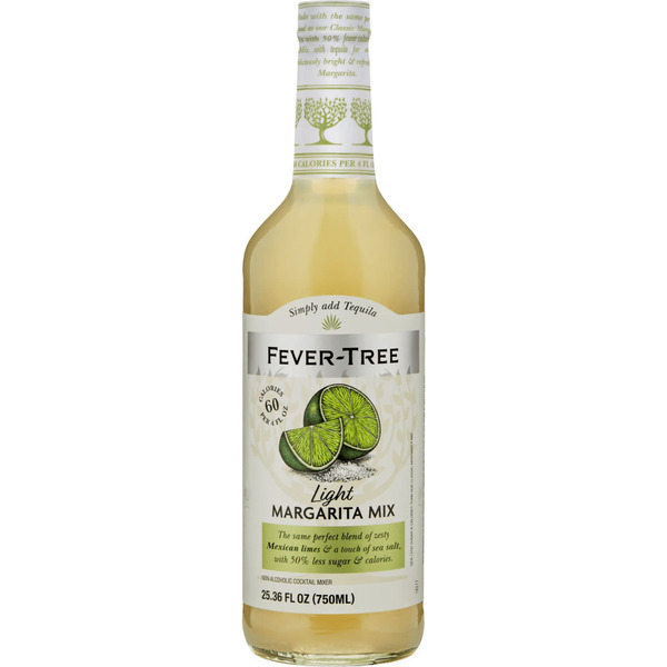 Fever-Tree Light Margarita Mix Soda, 1, 25.36oz Bottle, 0.0% ABV