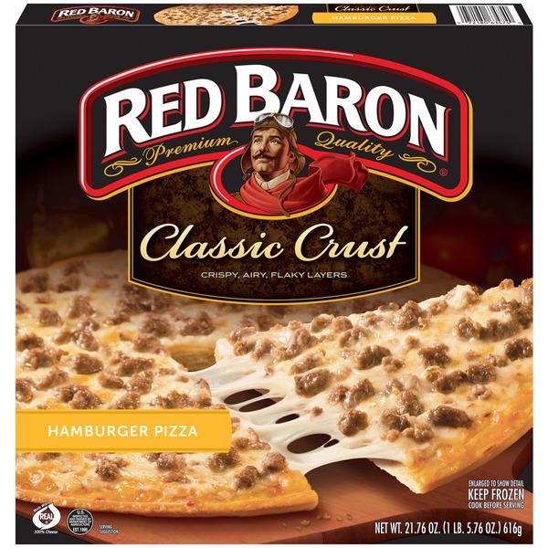 red baron classic crust supreme pizza