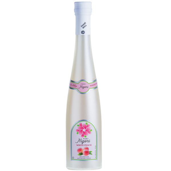 YUKI Nigori White Peach Flavored Sake Same-Day Delivery | HMart