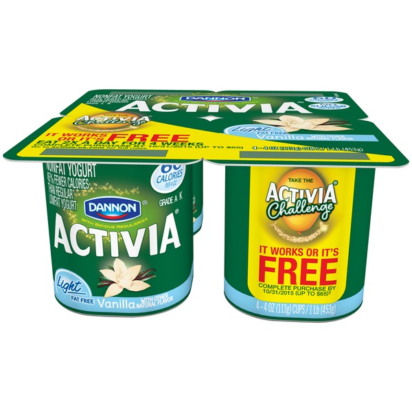 Activia Nonfat Yogurt Nutrition Information - Nutrition Ftempo