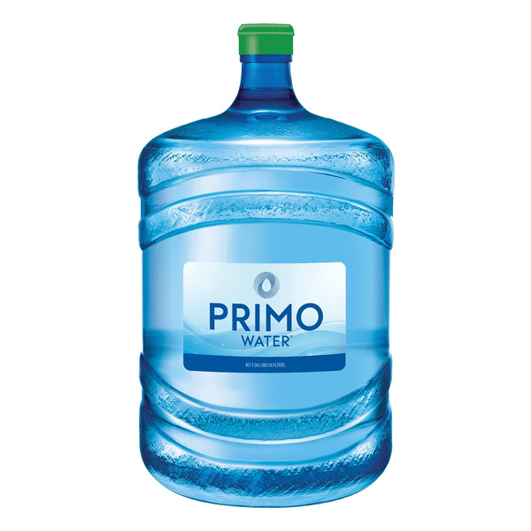 Walmart PRIMO Water Purified, 5-Gallon, Plastic Bottled Water (Single ...