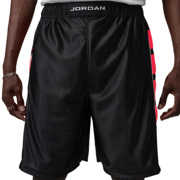 Jordan Men's Essentials Cat Scratch Shorts, XL - Black/Infrared 23