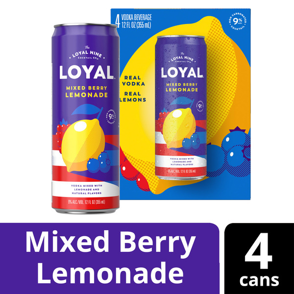 コーライル 英語版 トーナメントプロモ Loyal 9 Mixed Berry Lemonade Vodka Cocktail Same-Day Delivery or