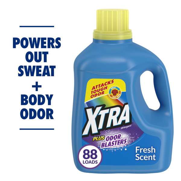 XTRA Laundry Detergent Liquid Plus Odor Blasters Same-Day Delivery