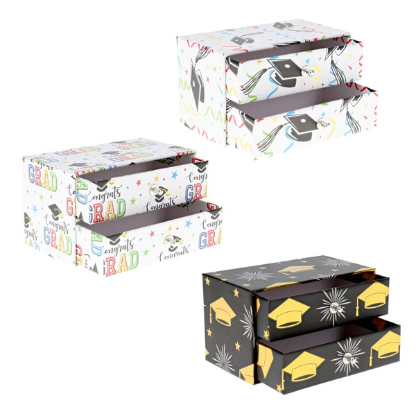 Dollar Tree Graduation Two-Drawer Trinket Box Same-Day Delivery | Instacart