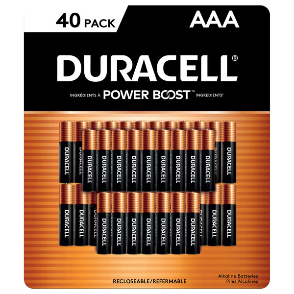 Duracell Coppertop AAA Alkaline Batteries with Power Boost Ingredients