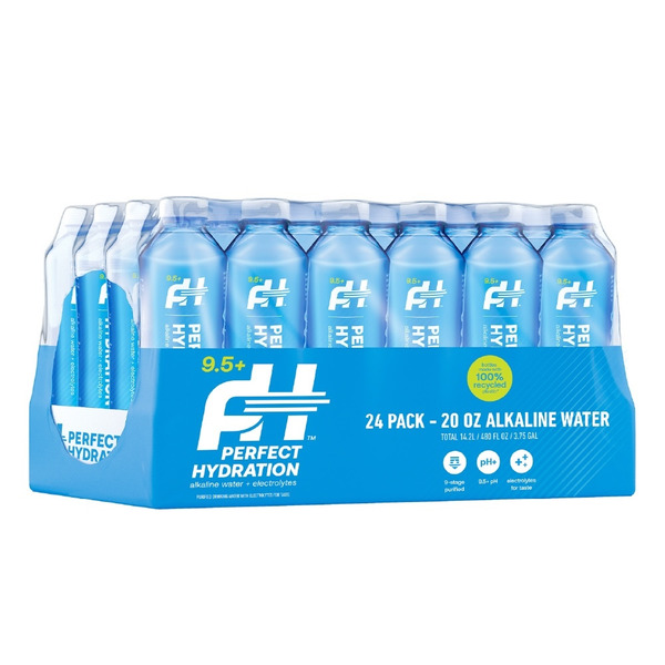 Perfect Hydration 9.5+ pH Alkaline Water + Electrolytes, 20 fl oz