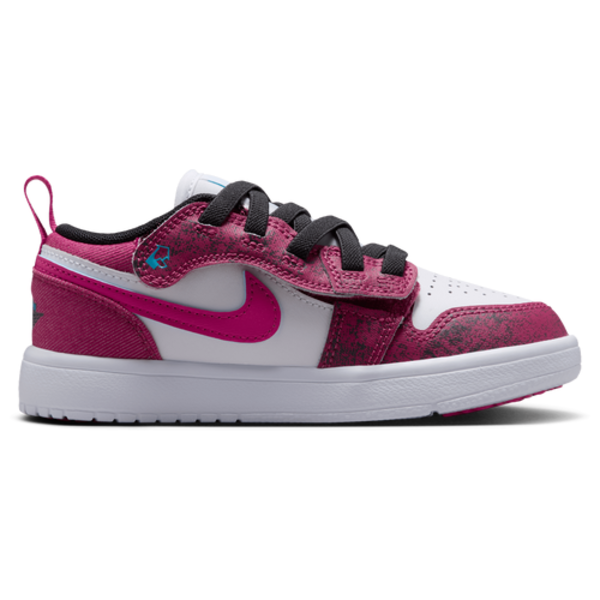 Jordan Preschool Air Jordan 1 Low Alt Basketball Shoes, Size 12K, Medium/D Width - Purple/Pink/White/Blue