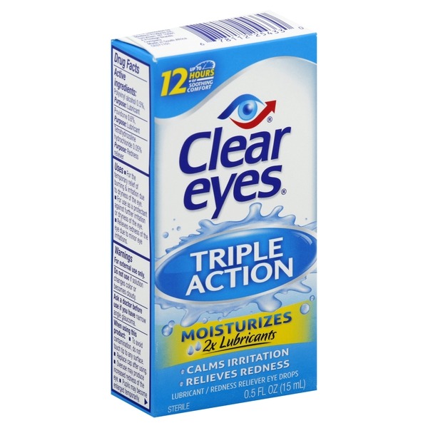 FoodMaxx Clear Eyes Eye Drops Triple Action SameDay Delivery or Pickup