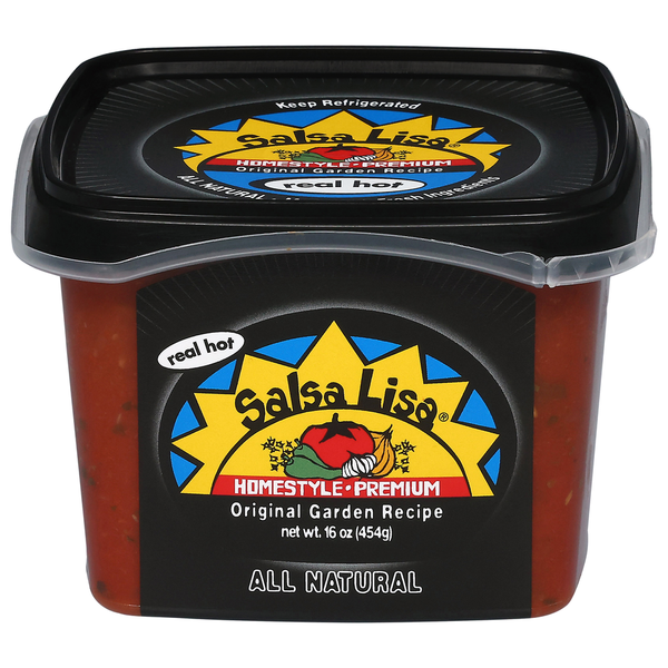 Salsa Lisa Homestyle Premium Real Hot Original Garden Recipe Salsa