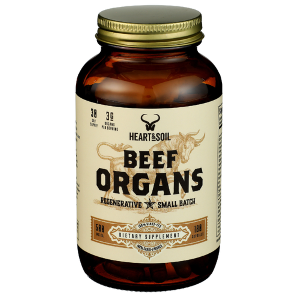 Heart & Soil Supplements Beef Organs Same-Day Delivery or Pickup