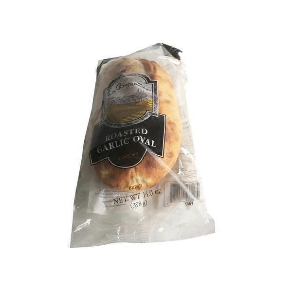 La Baguetterie Roasted Garlic Oval Bread (14 oz) - Instacart