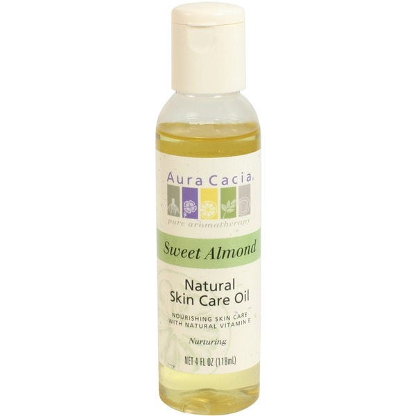 Aura Cacia Sweet Almond Skin Care Oil (4 oz) from Plum Market Instacart