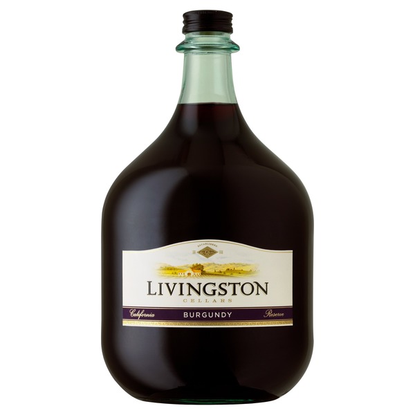 Livingston Cellars Burgundy Red Wine (3 L) Instacart