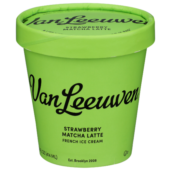 Van Leeuwen Strawberry Matcha Latte French Ice Cream Same-Day