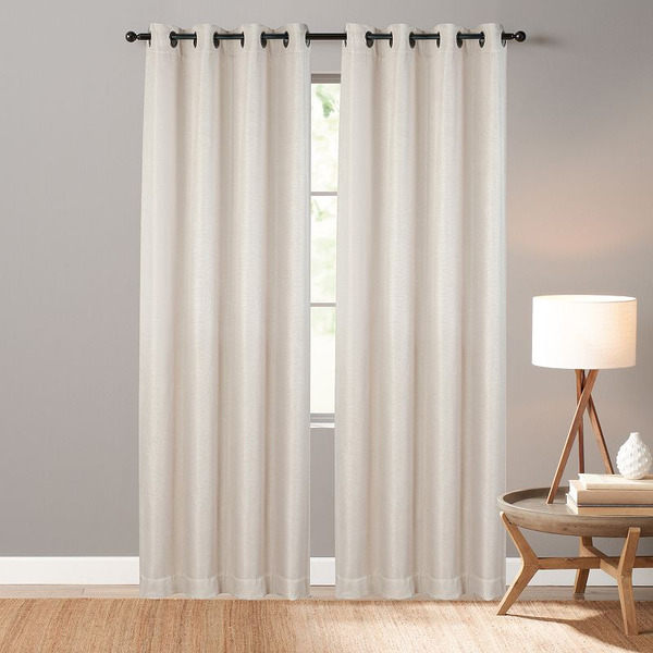 Sonoma Goods For Life ® 2-Pack Finley Blackout Curtains, Natural