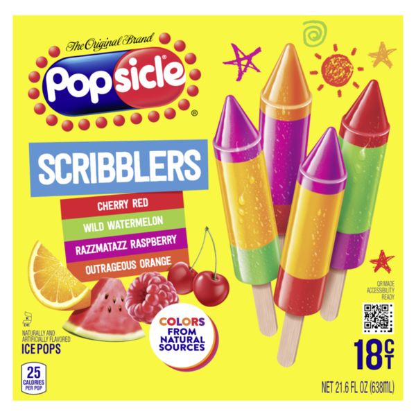 Popsicle Ice Pops Scribblers