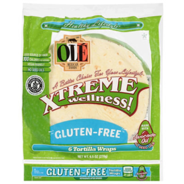 Ole Xtreme Wellness Gluten Free Tortillas