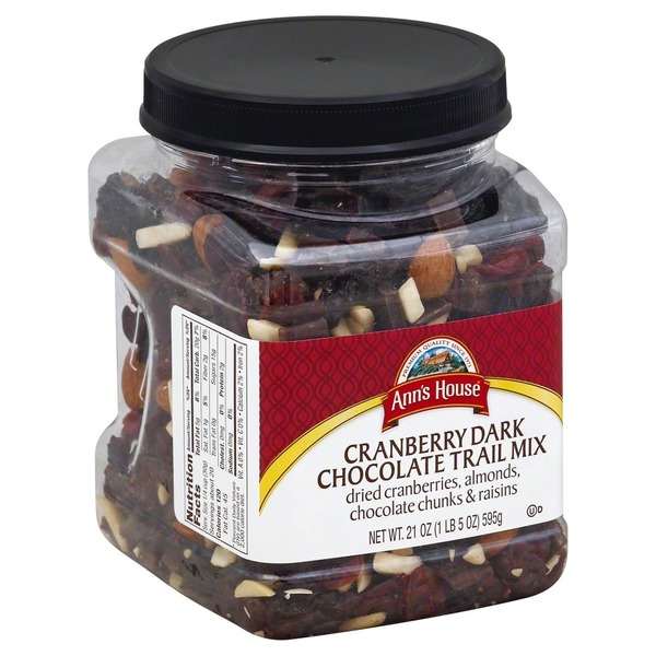 Ann's House Trail Mix, Cranberry Dark Chocolate (21 oz) Instacart