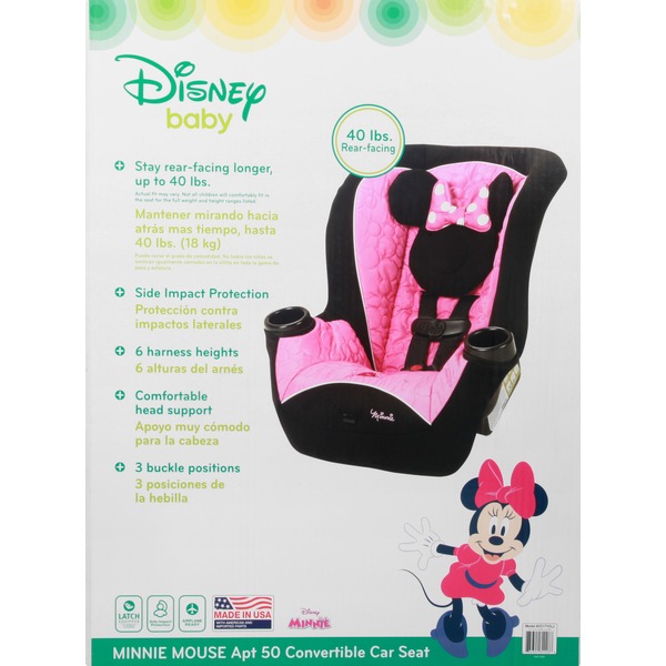 minnie mouse 3 in 1 car seat