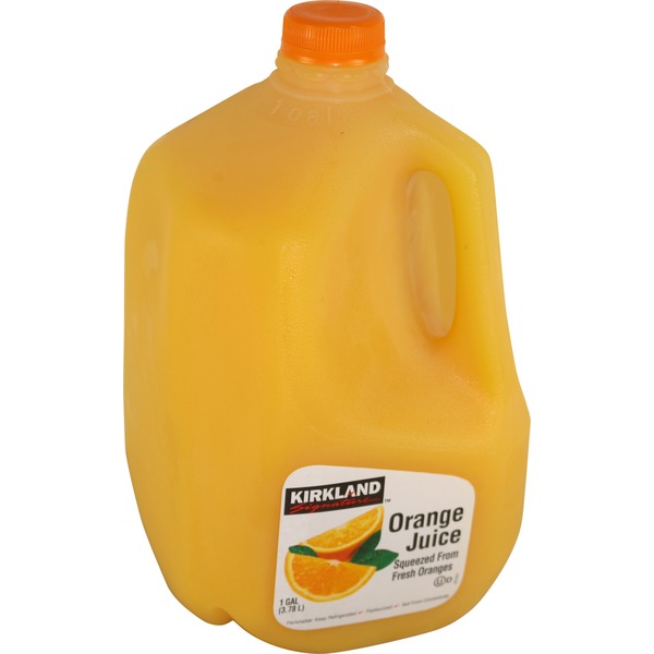 Kirkland Signature Orange Juice Gallon Gal From Costco My XXX Hot Girl