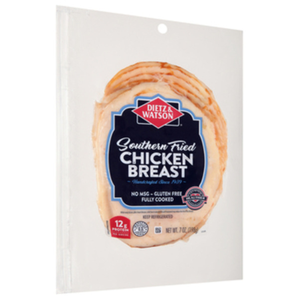 Dietz & Watson Southern Fried Chicken Breast, Pre-Sliced Same-Day