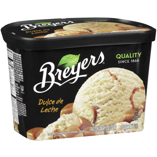 Breyers Dulce de Leche Ice Cream (1.5 qt) Instacart