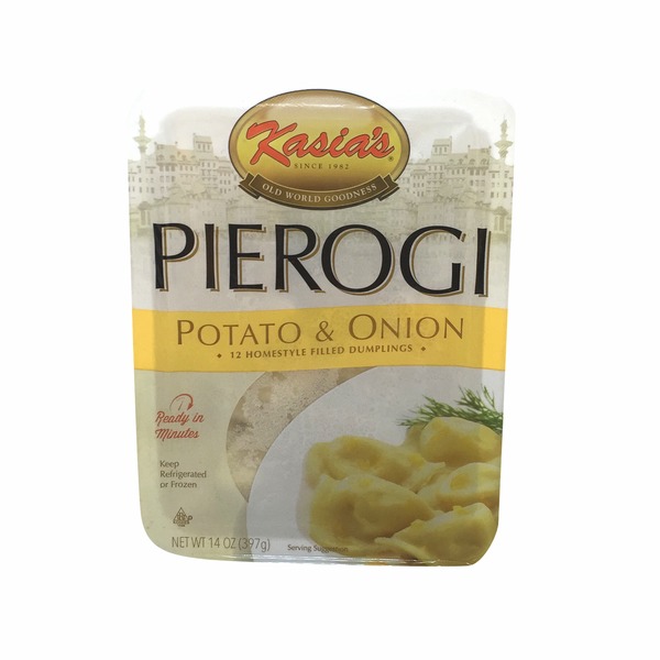 Kasia's Pierogi, Potato & Onion (14 oz) from Mariano's Instacart