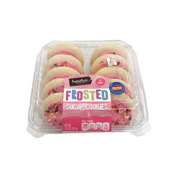 Signature Select Frosted Sugar Cookies (13.5 oz) Instacart